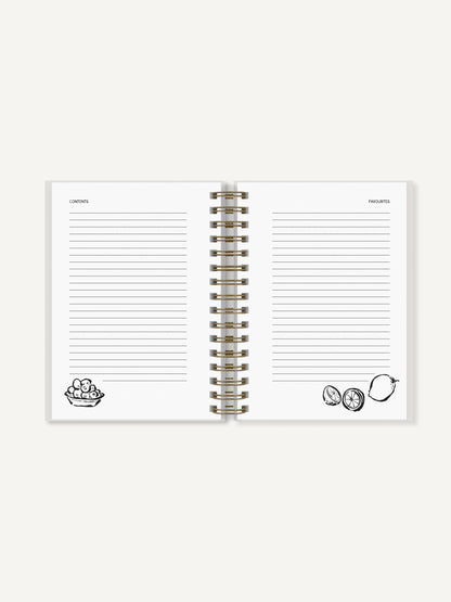 Future Old Family Recipes, Recipe Journal