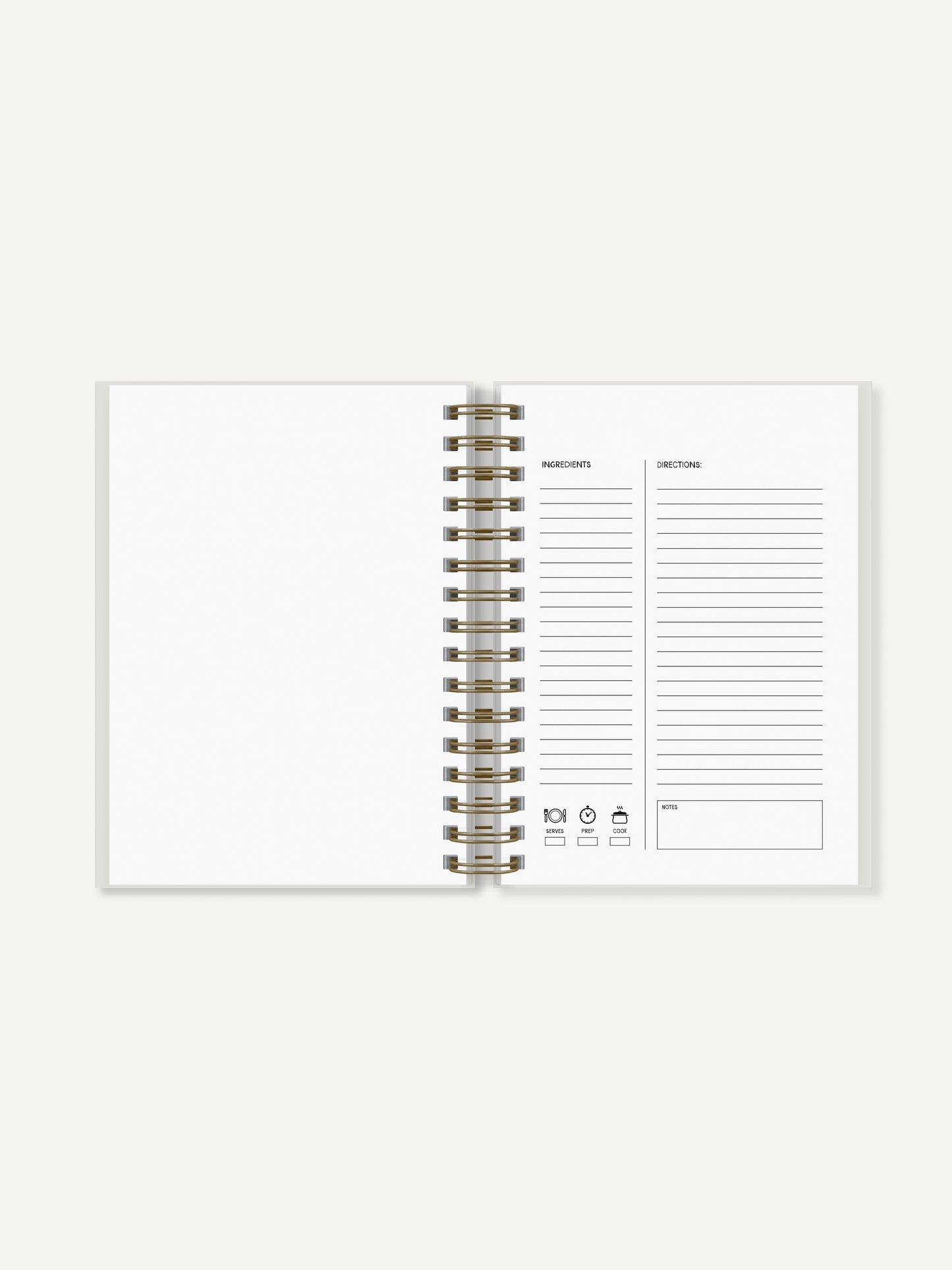 Future Old Family Recipes, Recipe Journal