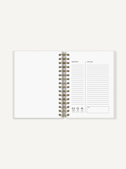 Future Old Family Recipes, Recipe Journal