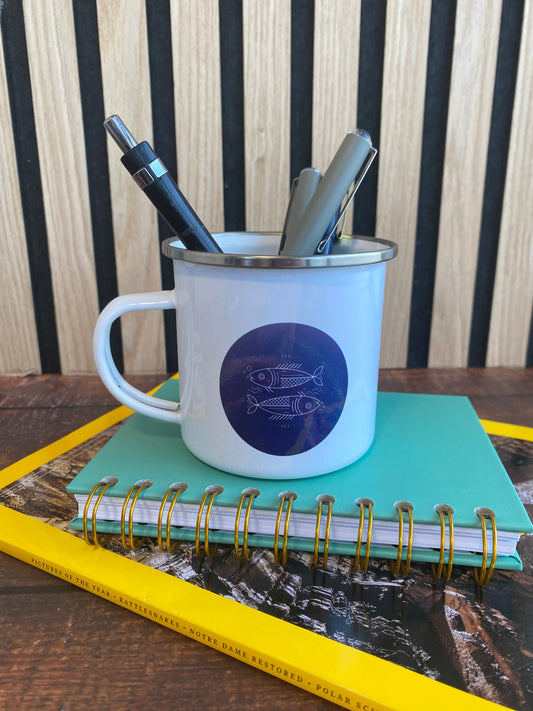 Pisces - Enamel Mug