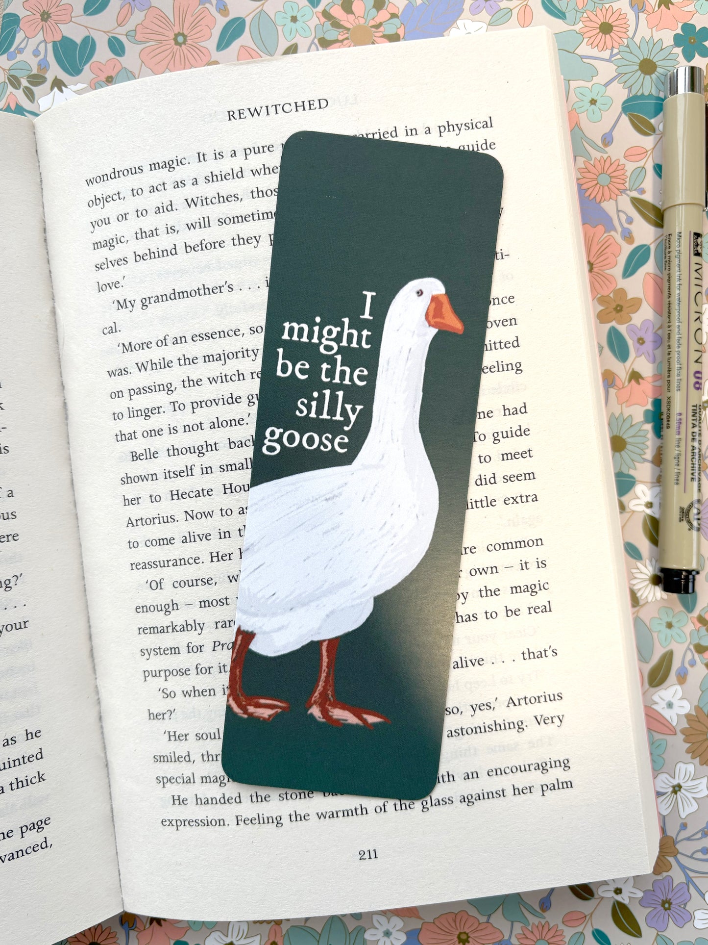 I might be the silly goose - Bookmark