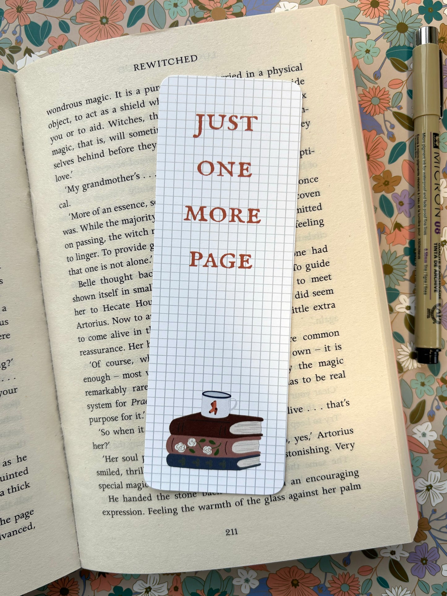 Just one more page - Bookmark