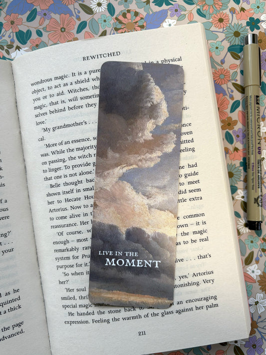 Live in the moment - Bookmark