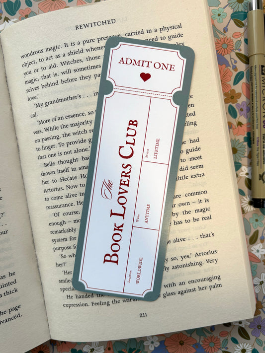 The book lovers club - Bookmark