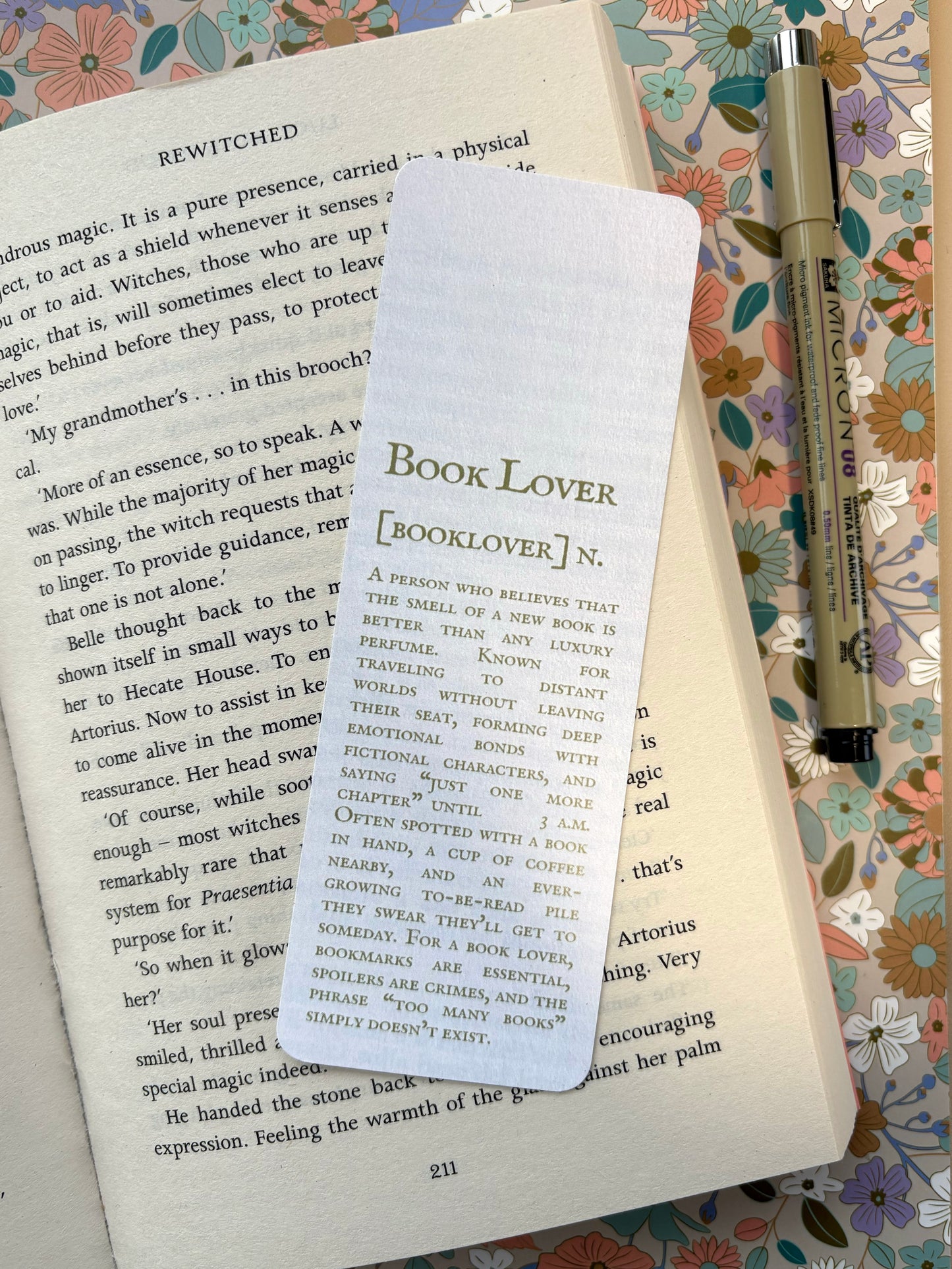Book Lover - Bookmark