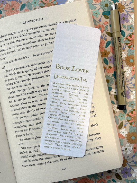 Book Lover - Bookmark