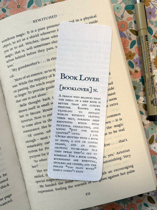 Book Lover - Bookmark