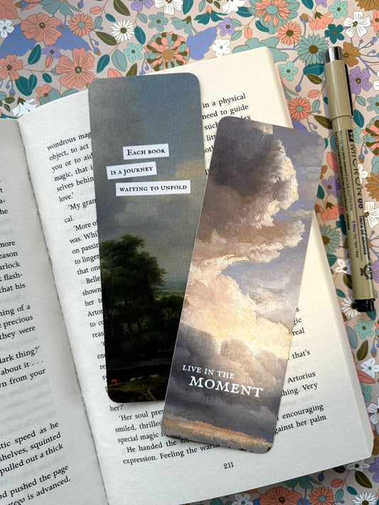 Book Journeys - Set of two bookmarks