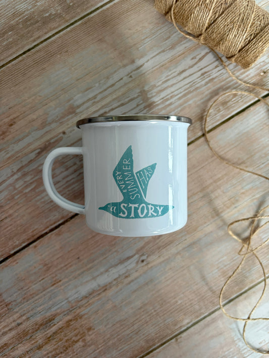 Every Summer has a story Enamel Camping Mug