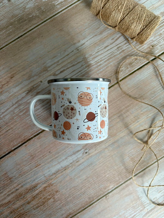 Lost in space Enamel Camping Mug