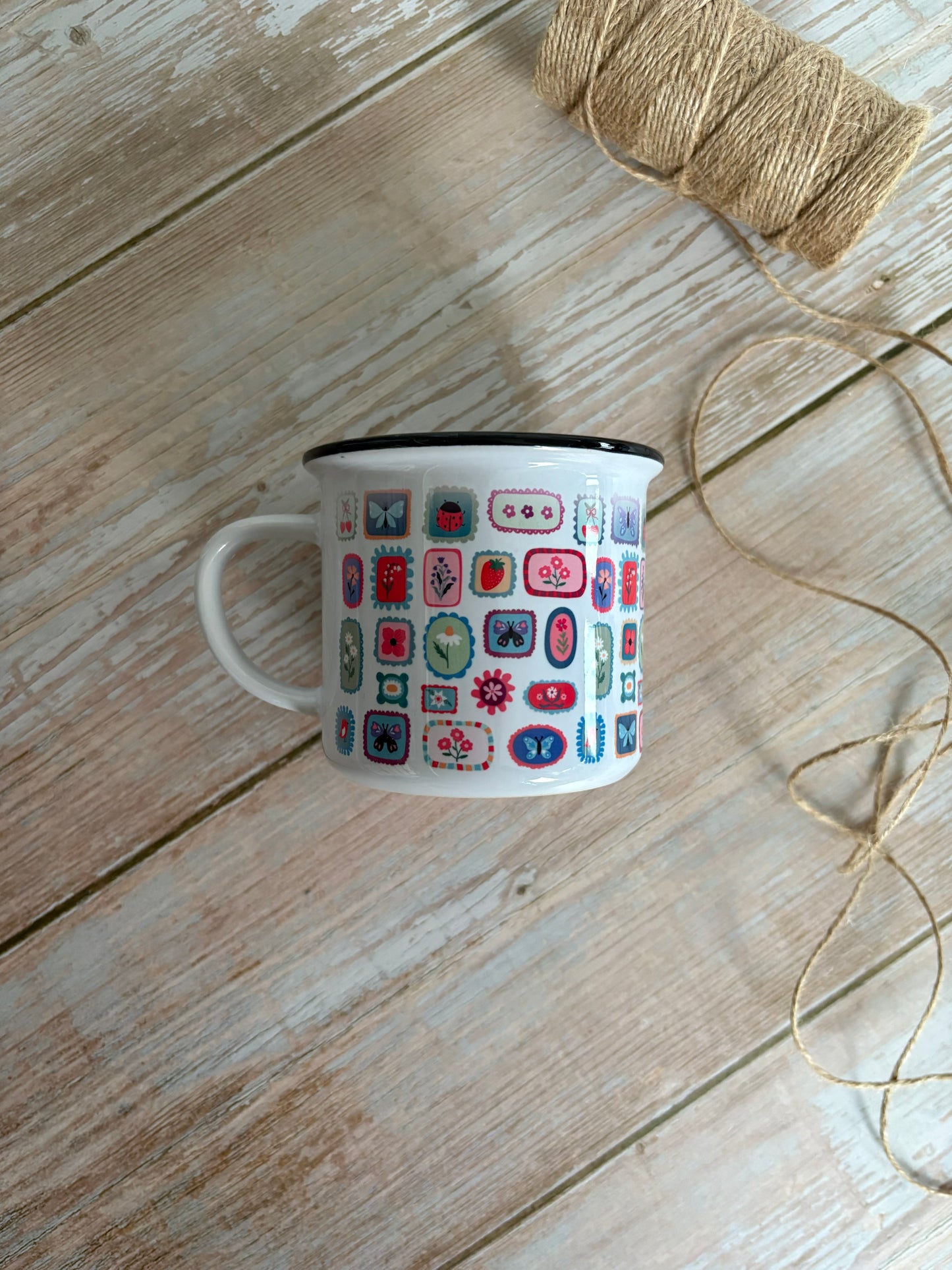 Wild & Whimsy Ceramic Camping Mug