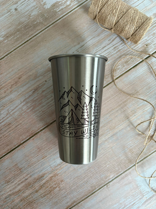 Stay Wild Tumbler (seconds item)