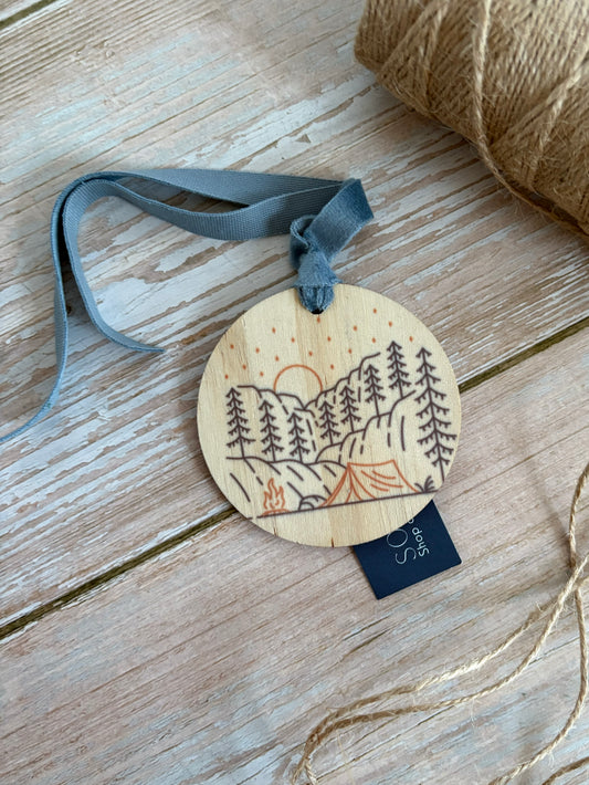 Let's go on an adventure Wooden Ornament