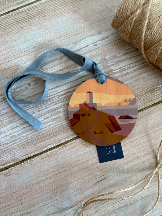 Cornwall Wooden Ornament