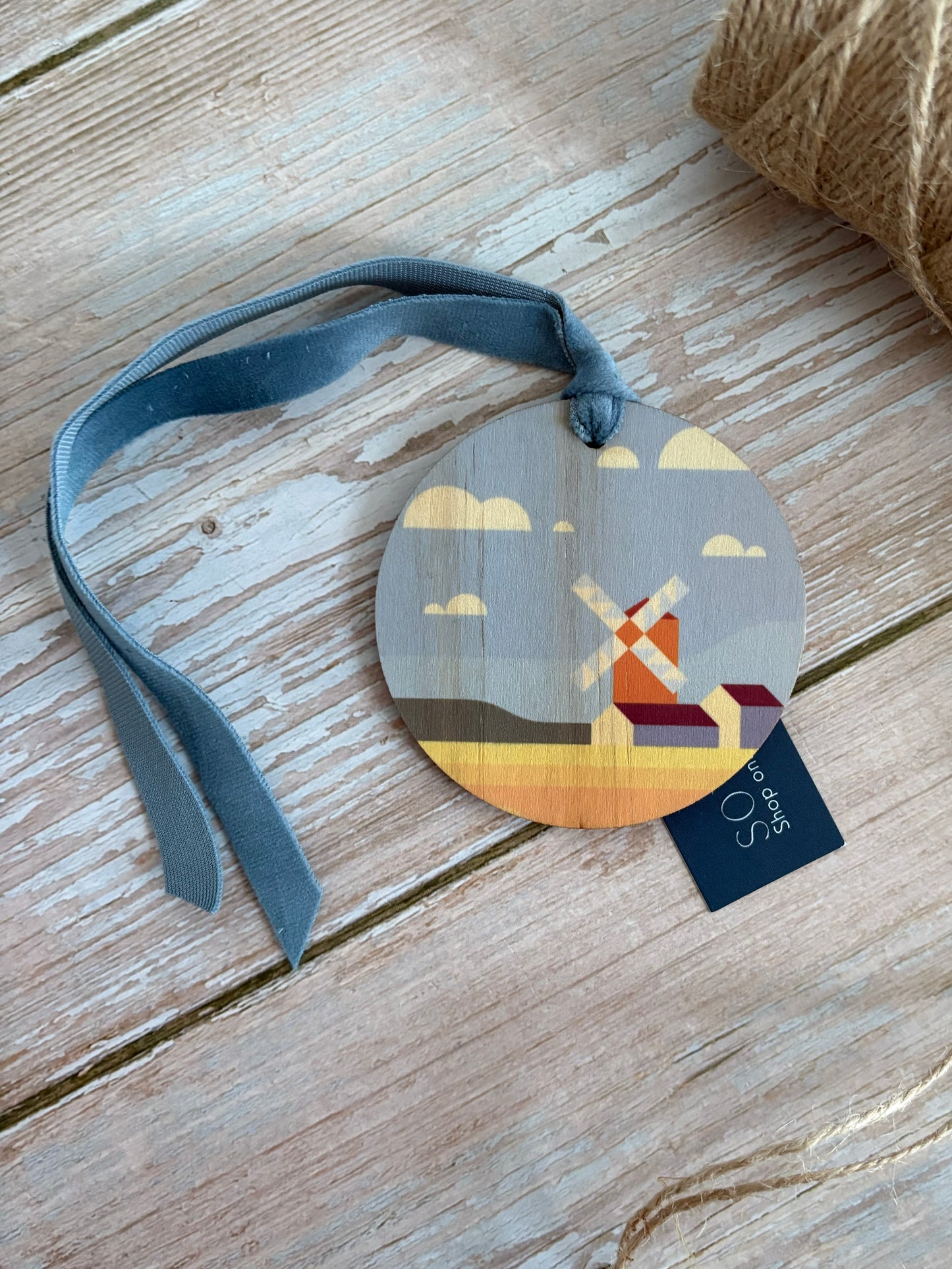 The Fens Wooden Ornament