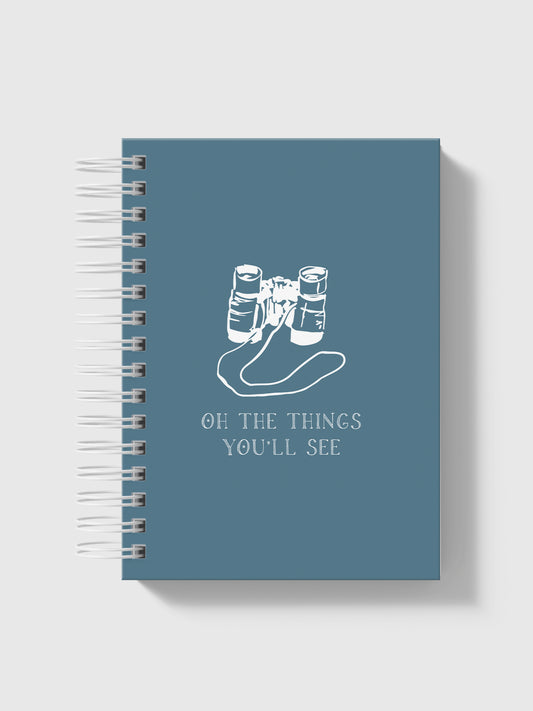 Oh the things you'll see Softback Notebook