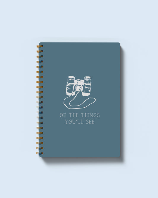 Oh the things you'll see Softback Notebook