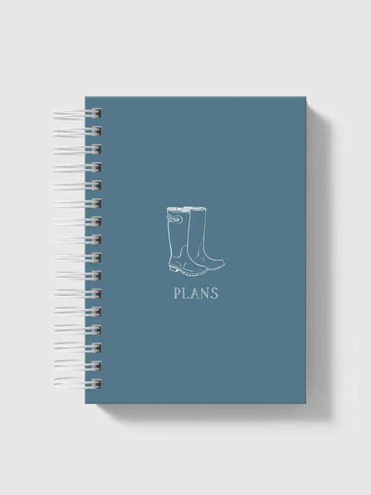 Plans Softback Notebook