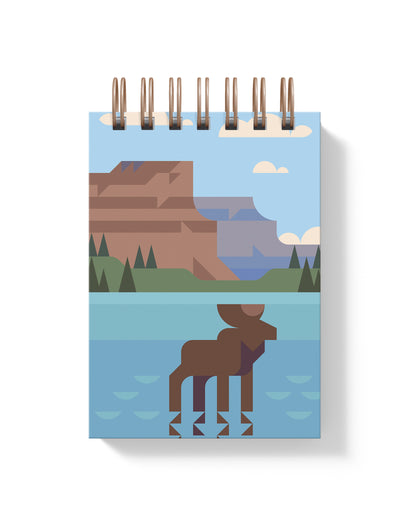 Moose, Mini Jotter Notebook