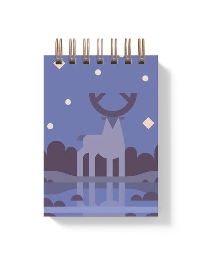 Elk, Mini Jotter Notebook