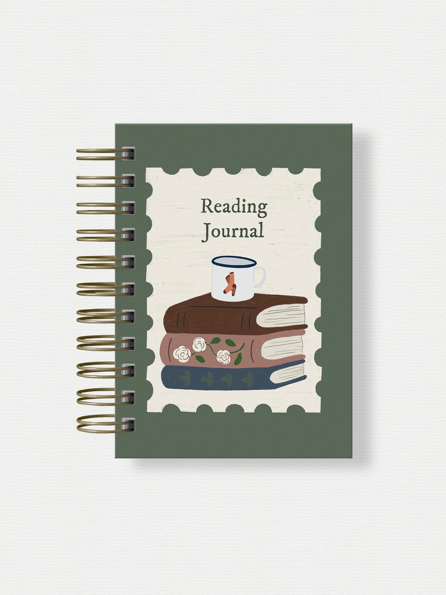 Wellies & Cocktails, Hardback Reading Journal