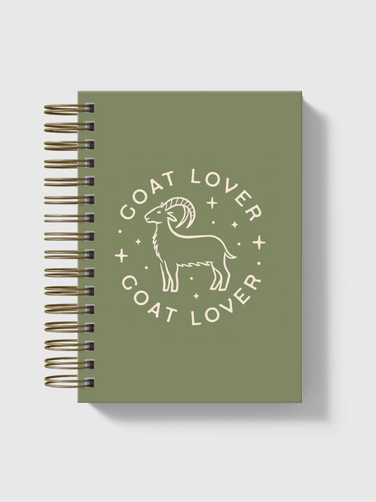 Goat Lover Notebook