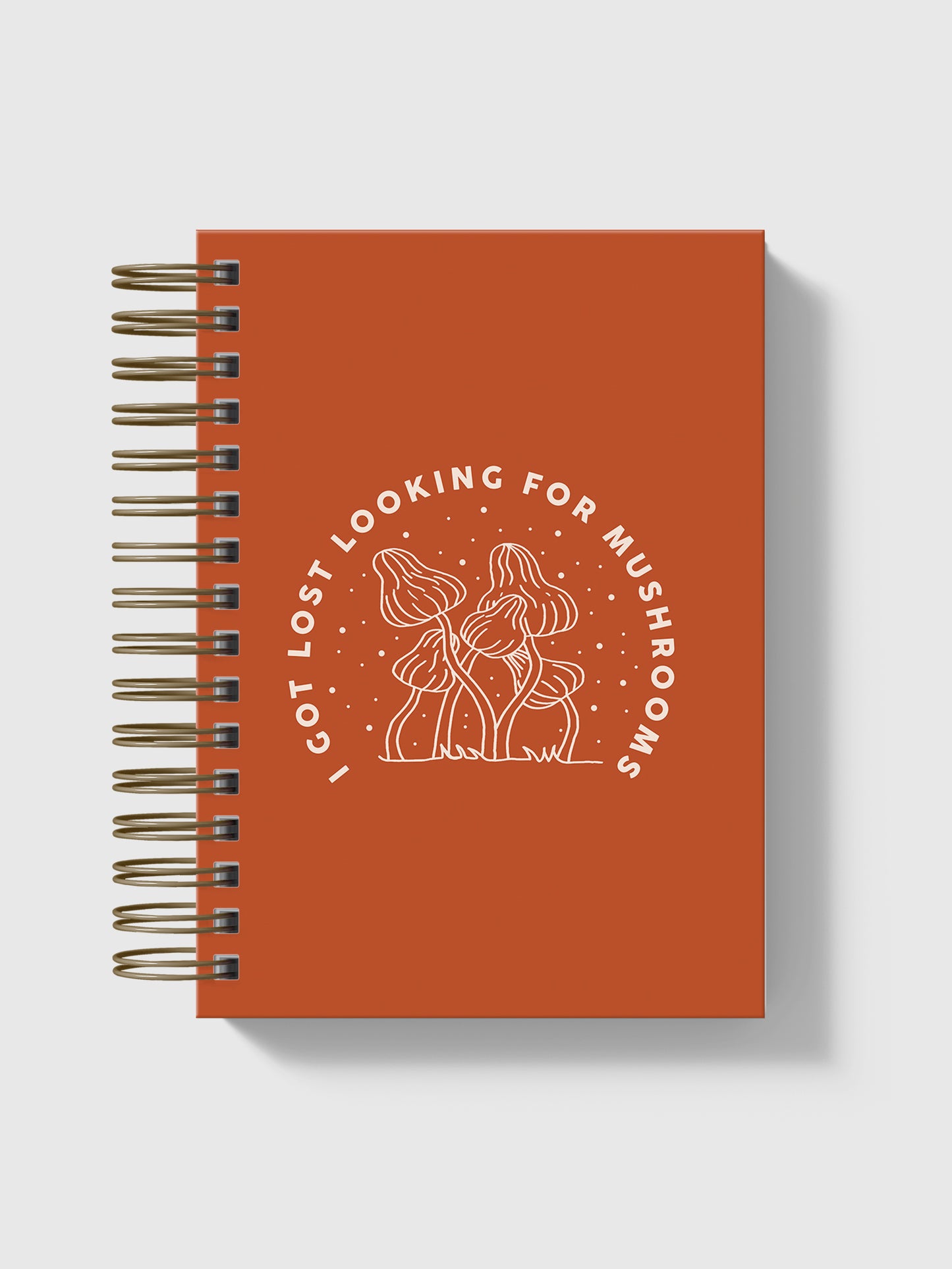 I got lost looking for mushrooms Notebook