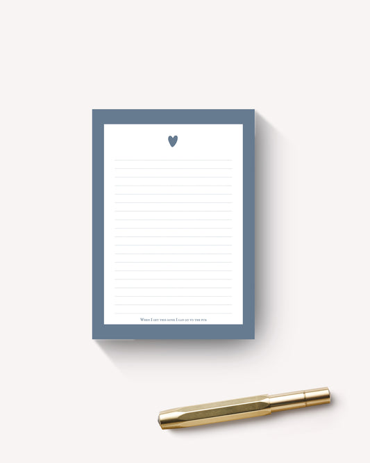 When I get this done I can go to the pub A6 Jotter Pad