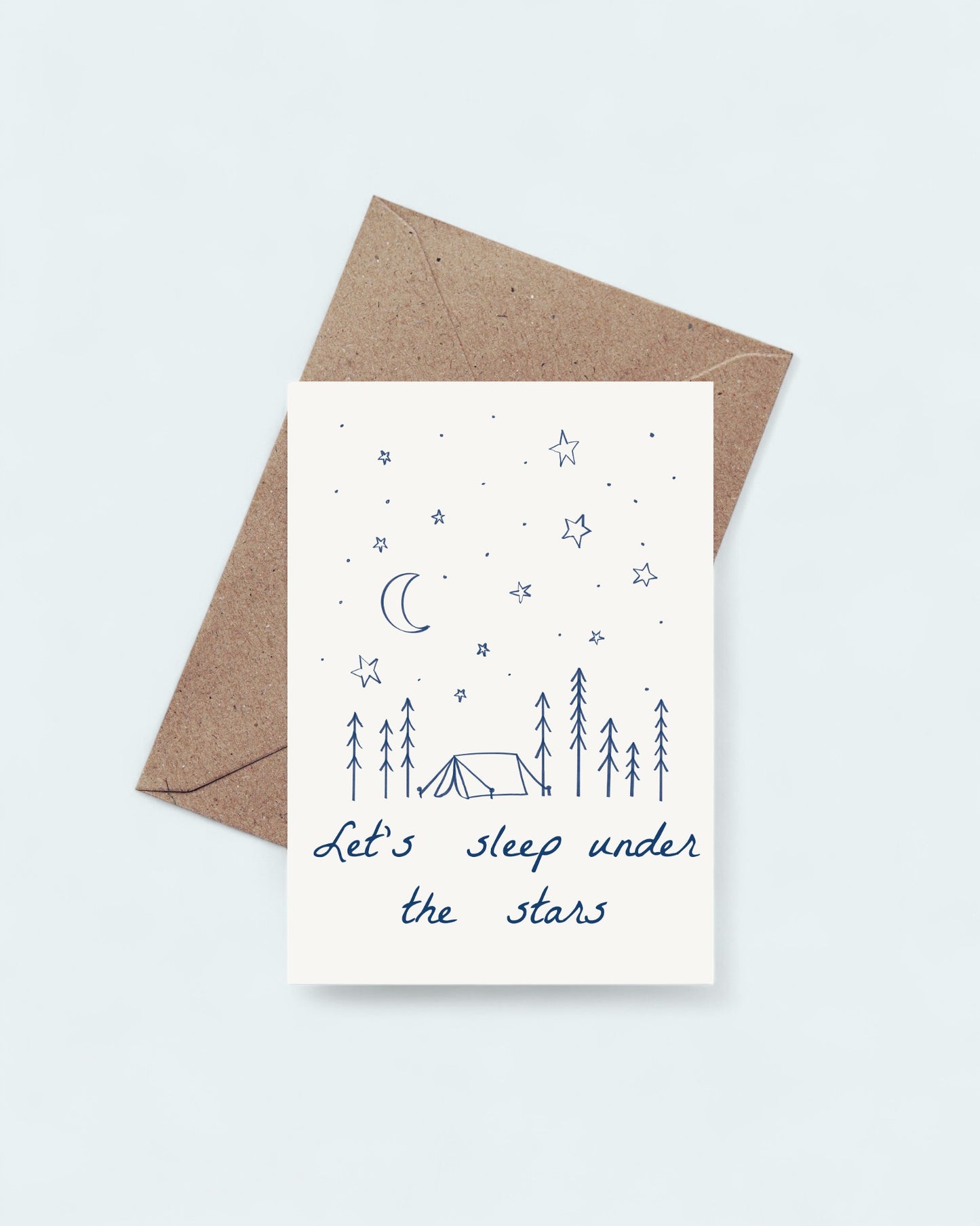 Let's sleep under the stars