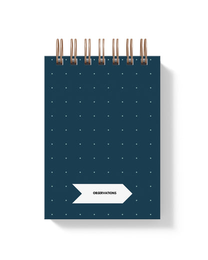 Observations, Mini Jotter Notebook