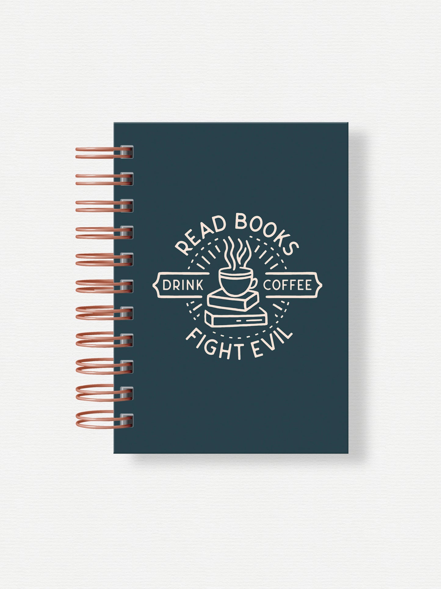 Read Books Fight Evil, Hardback Reading Journal