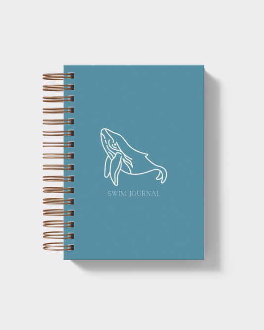 Swimming, Hardback Journal