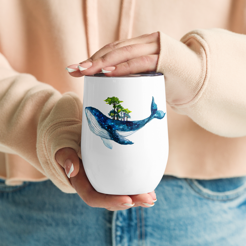 Whale of a time - Wine Tumbler