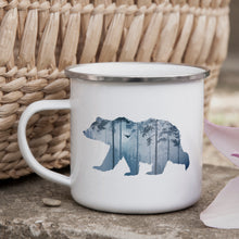 Load image into Gallery viewer, Forest Bear - Enamel Mug - Sovende Bjorn