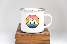 Load image into Gallery viewer, Mountains - Enamel Mug - Sovende Bjorn