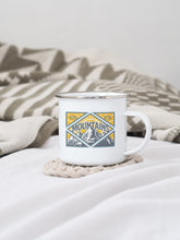 Load image into Gallery viewer, Going To The Mountains - Enamel Mug - Sovende Bjorn