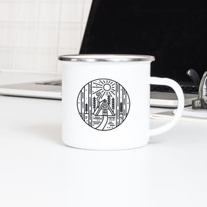 Cabin - Enamel Mug