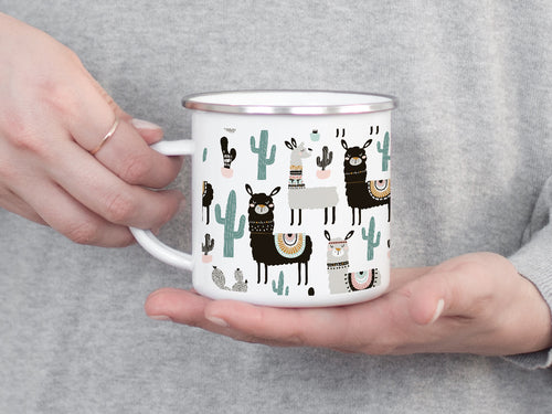 It's an alpaca fraca - Enamel Mug
