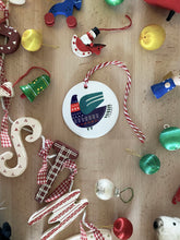 Load image into Gallery viewer, Christmas Partridge, Ceramic Ornament