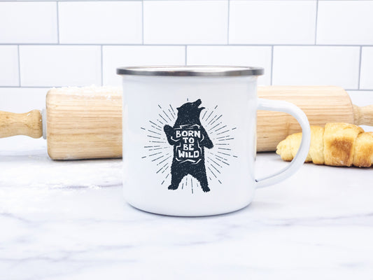 Born to be wild - Enamel Mug