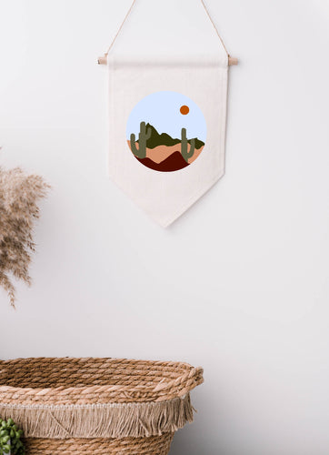 Modern Landscape - Hanging Pennant