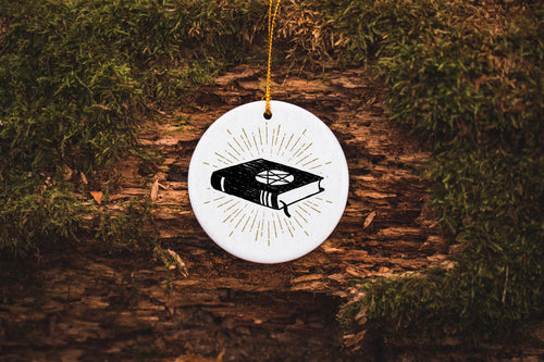 Grimoire Ceramic Ornament