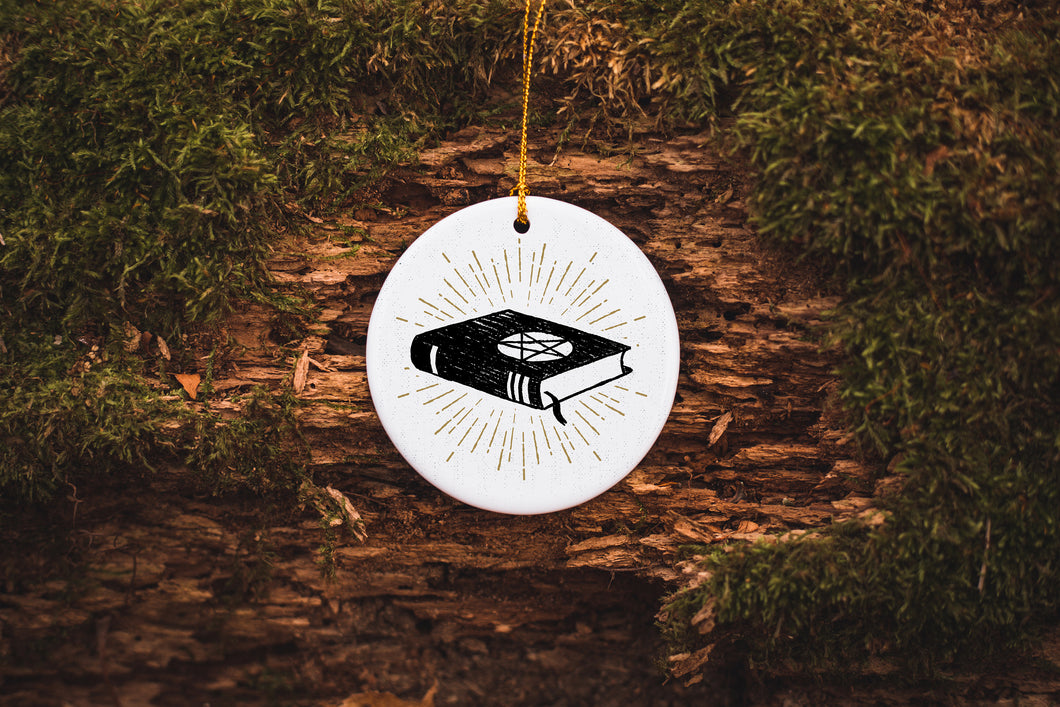 Grimoire Ceramic Ornament