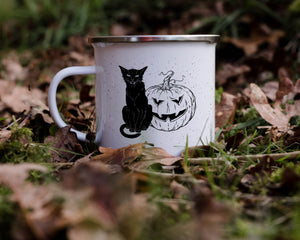 Halloween - Enamel Mug