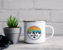 Load image into Gallery viewer, Go Wild - Enamel Mug