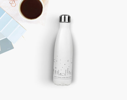 Let's Sleep Under The Stars - A Simple Life Water Bottle