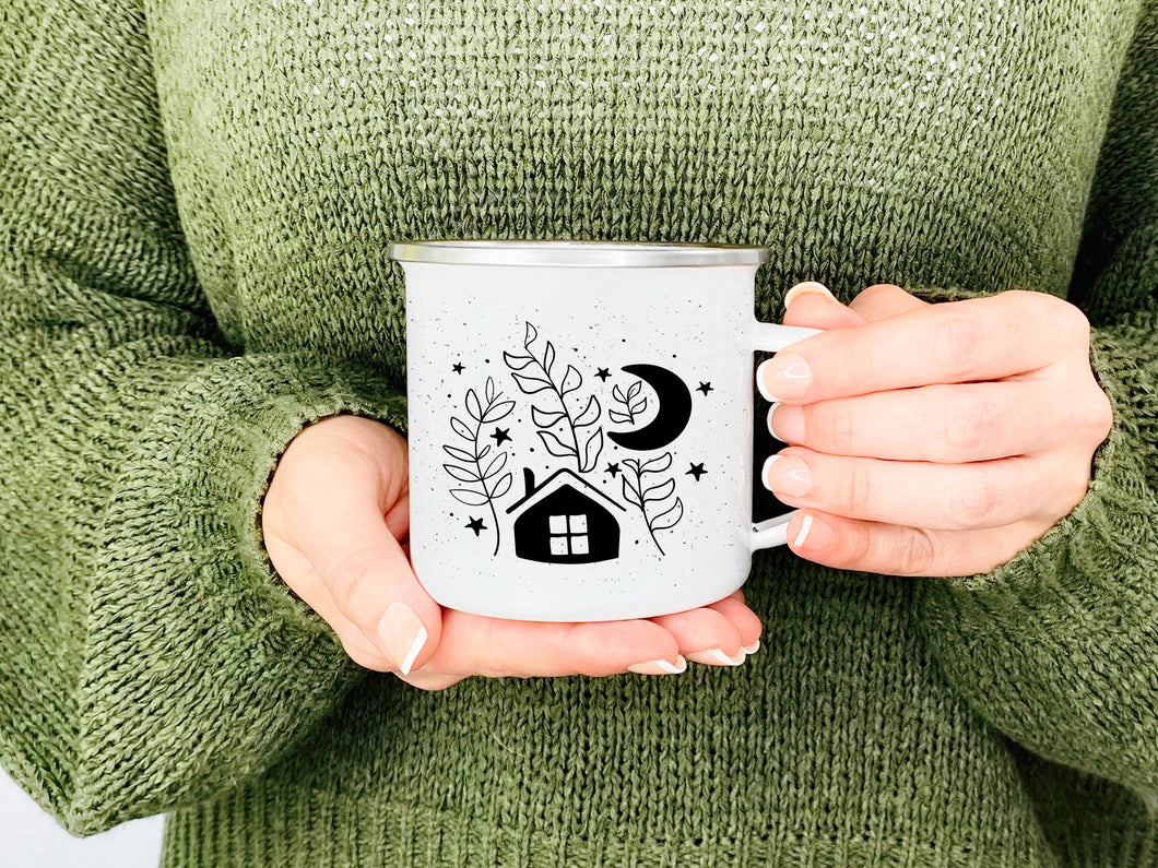 Hedge Witch - Enamel Mug