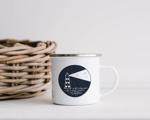 Lighthouse - Enamel Mug