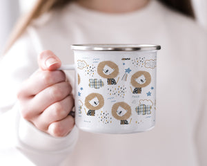 Wild Child - Enamel Mug