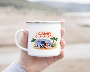 Camp Summer - Enamel Mug